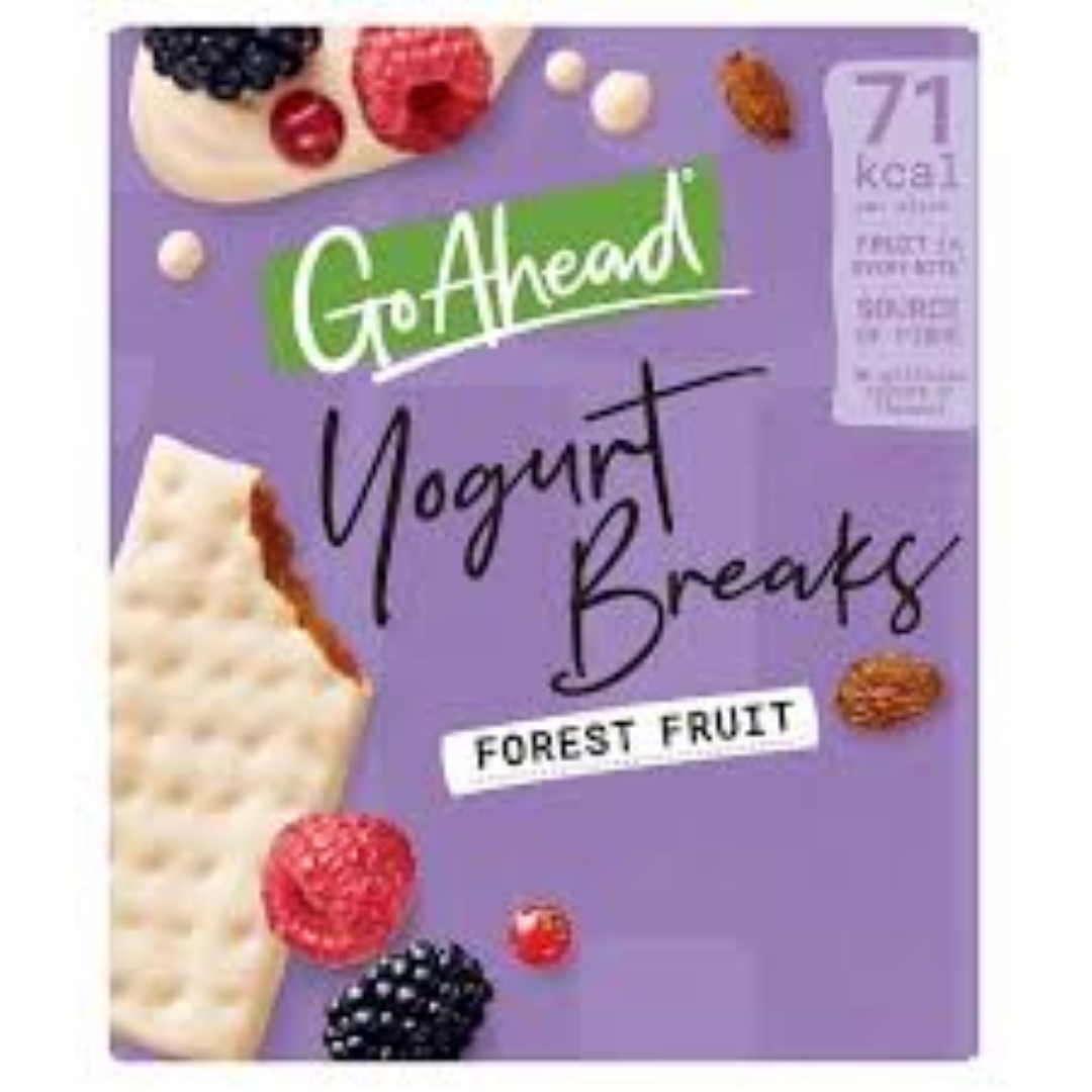 MCVITIES GO AHEAD YOGHURT BREAKS FOREST FRUIT 178G